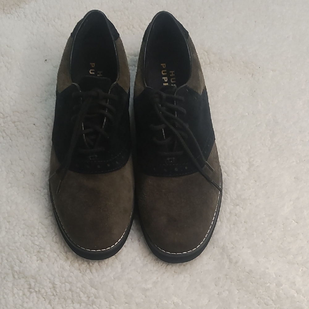 Hush‎ Puppies Brown and Black Oxford Derbys